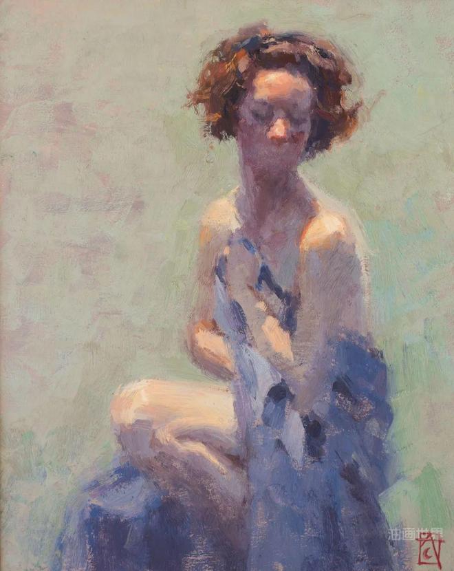 Aaron Coberly：笔触有点散漫带着股不羁的劲儿