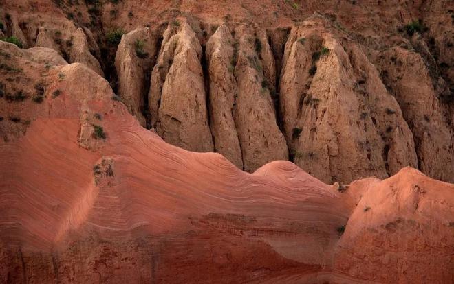 靖边波浪谷一个很像火星的地方美得无以言表值得一去
